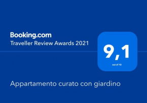 Appartamento curato con giardino